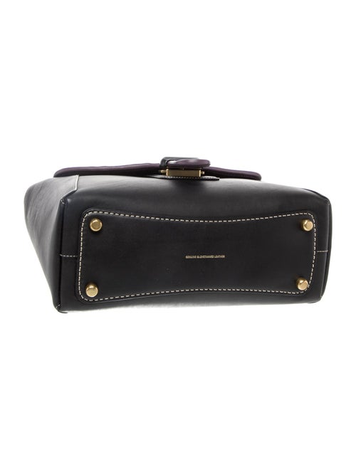 Coach Leather Top Handle Bag