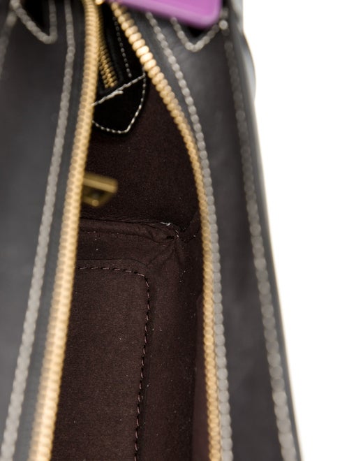 Coach Leather Top Handle Bag