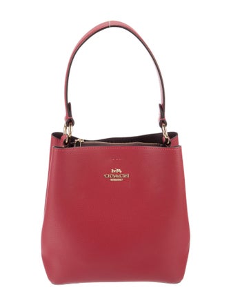 Coach Leather Top Handle Bag