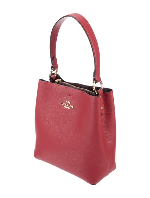 Coach Leather Top Handle Bag