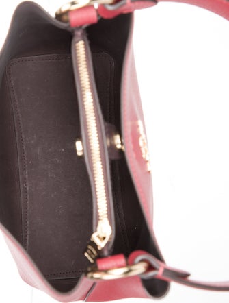 Coach Leather Top Handle Bag