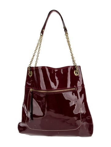 Coach Totes Patent Leather Bucket Bag