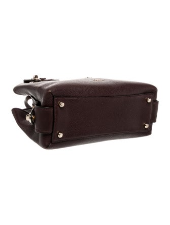 Coach Leather Top Handle Bag