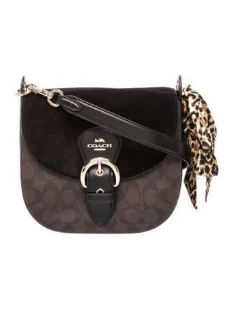 Coach Leather Crossbody Bag