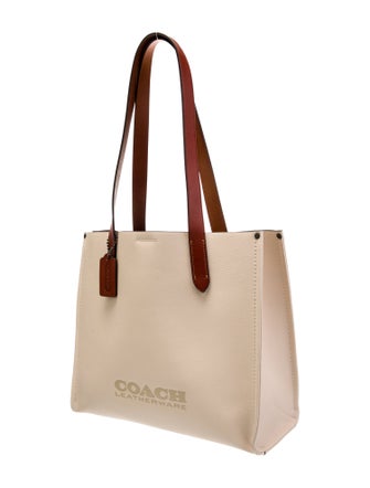 Coach Leather Tote