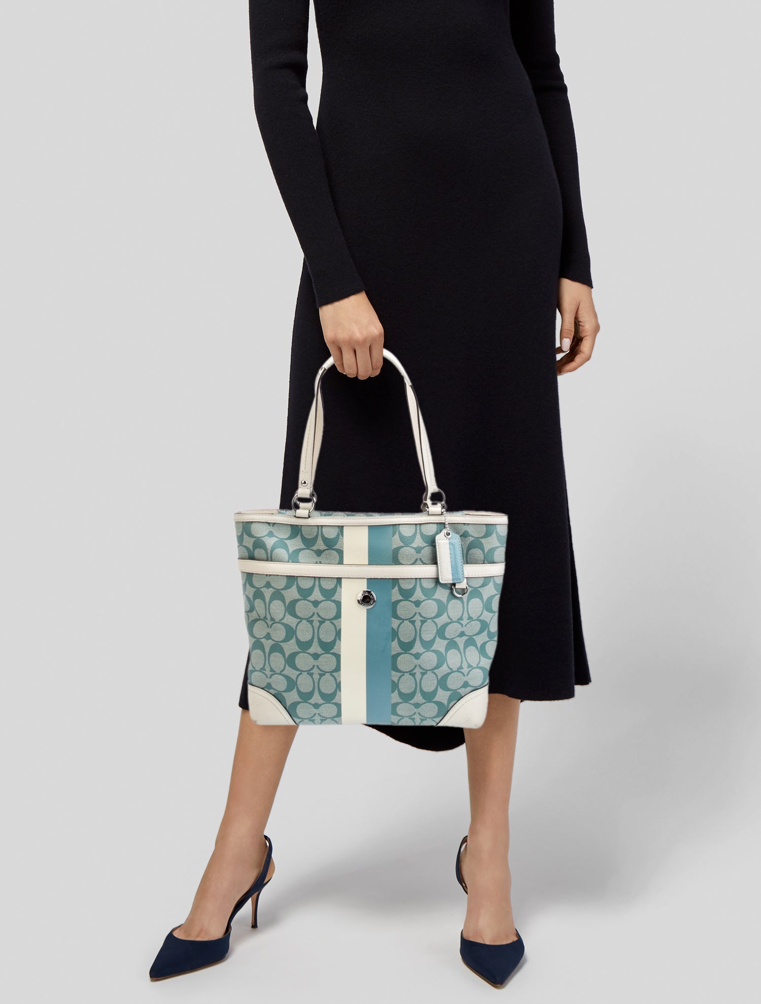 Coach Leather Shoulder Bag