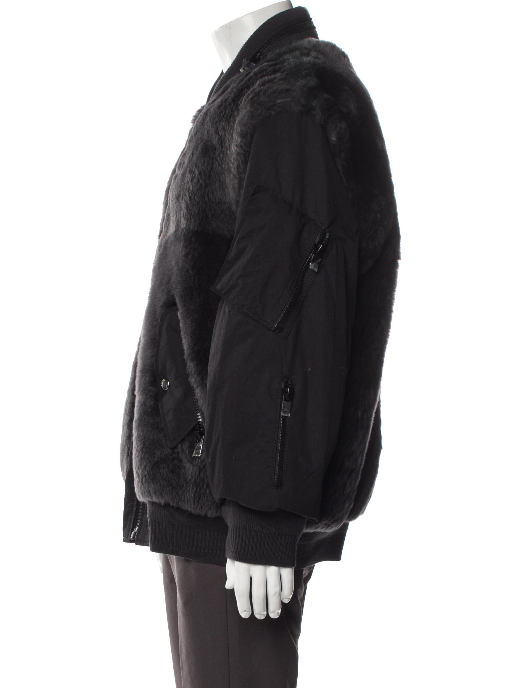 Coach Shearling Bomber Jacket