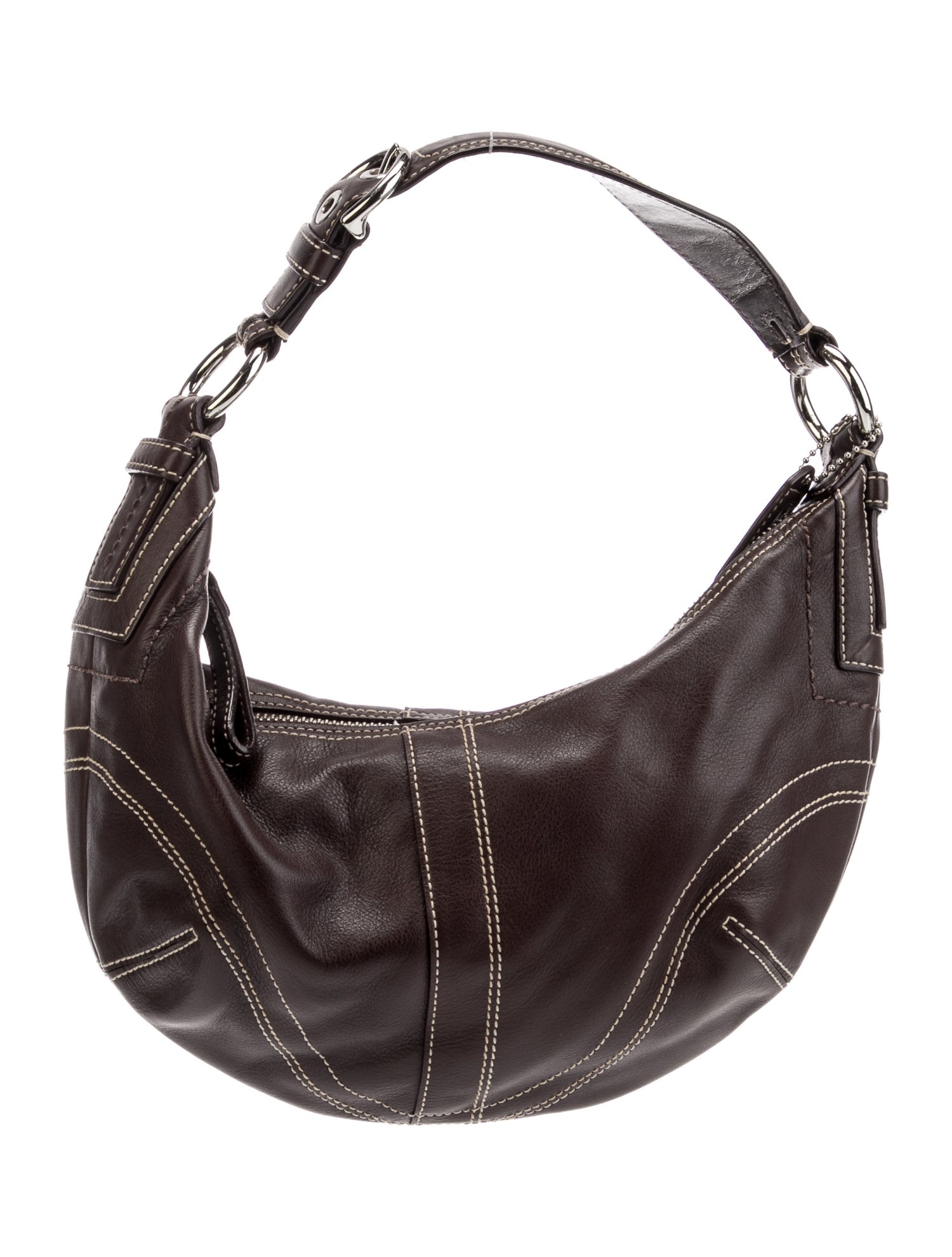 Coach Leather Shoulder Bag Vintage