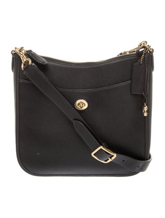 Coach Leather Messenger Bag