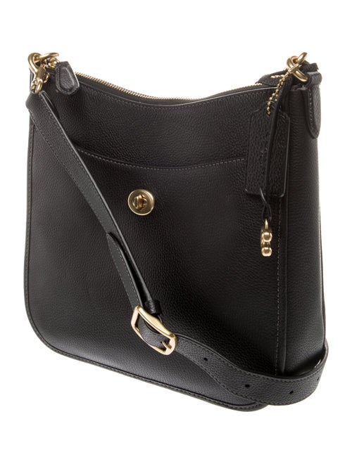 Coach Leather Messenger Bag