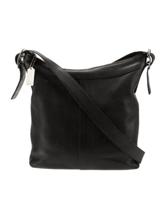 Coach Leather Messenger Bag
