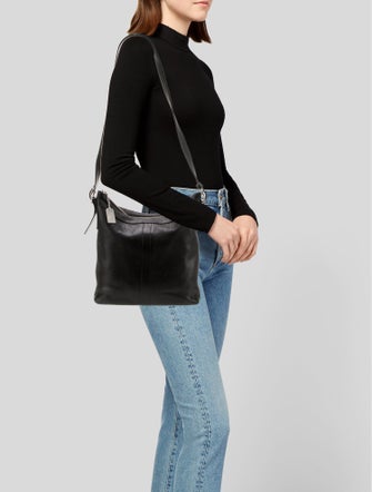 Coach Leather Messenger Bag