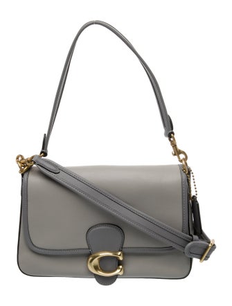 Coach Leather Soft Tabby