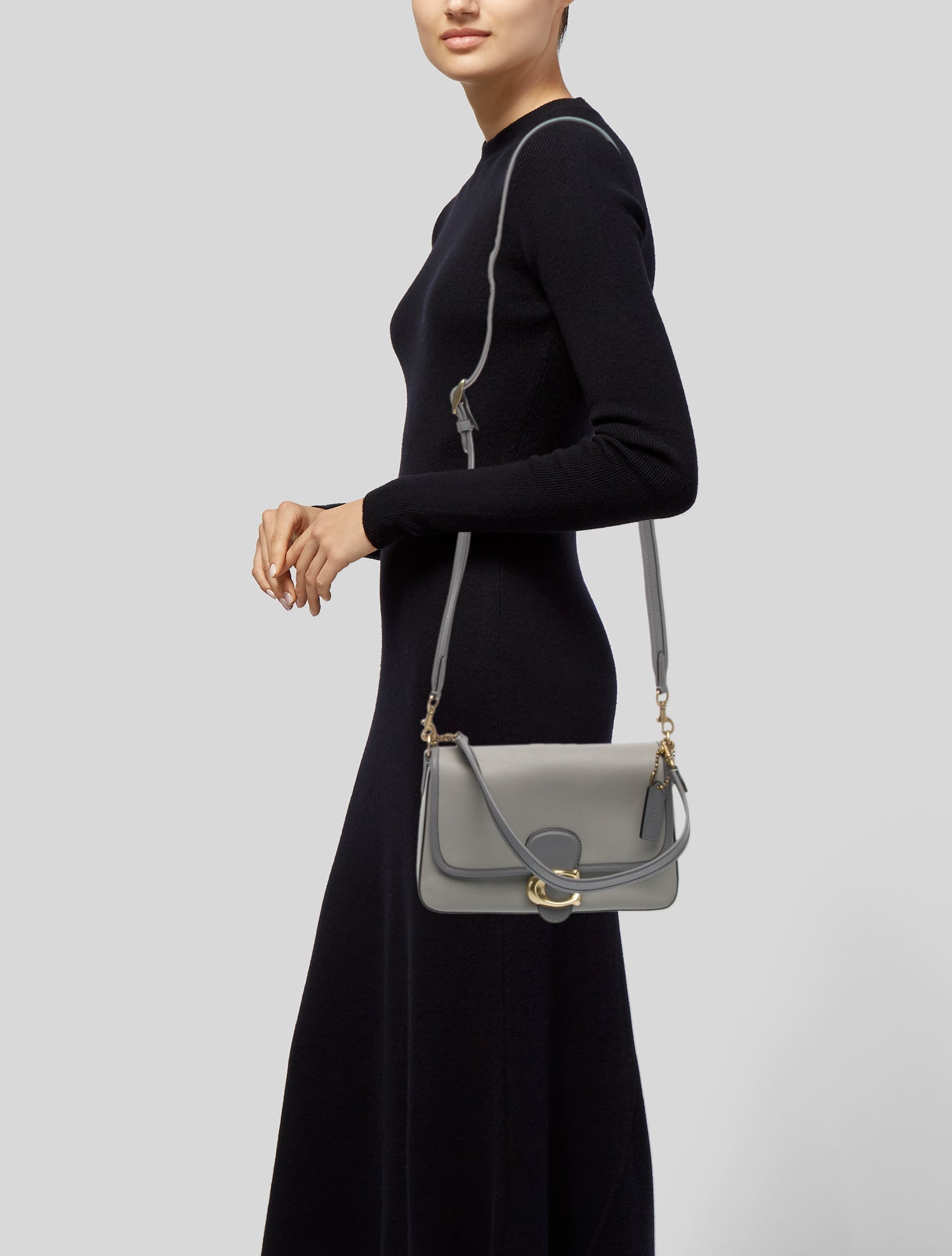 Coach Leather Soft Tabby