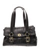 Coach Leather Top Handle Bag