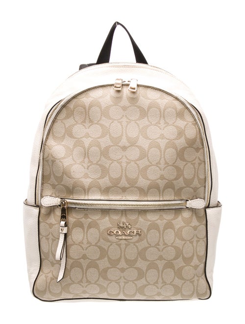 Coach Leather Backpack