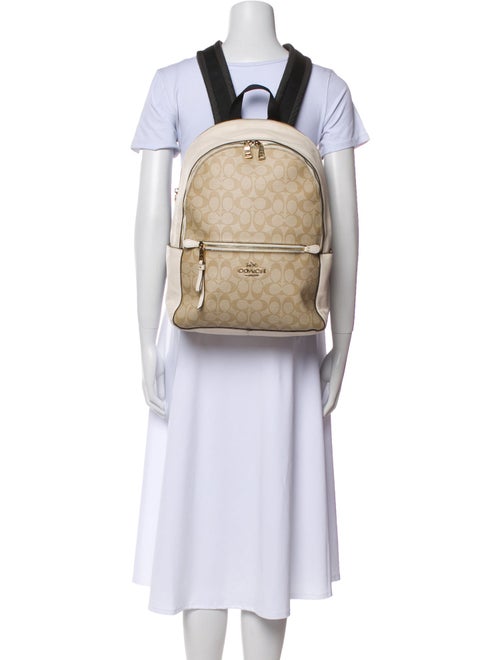 Coach Leather Backpack