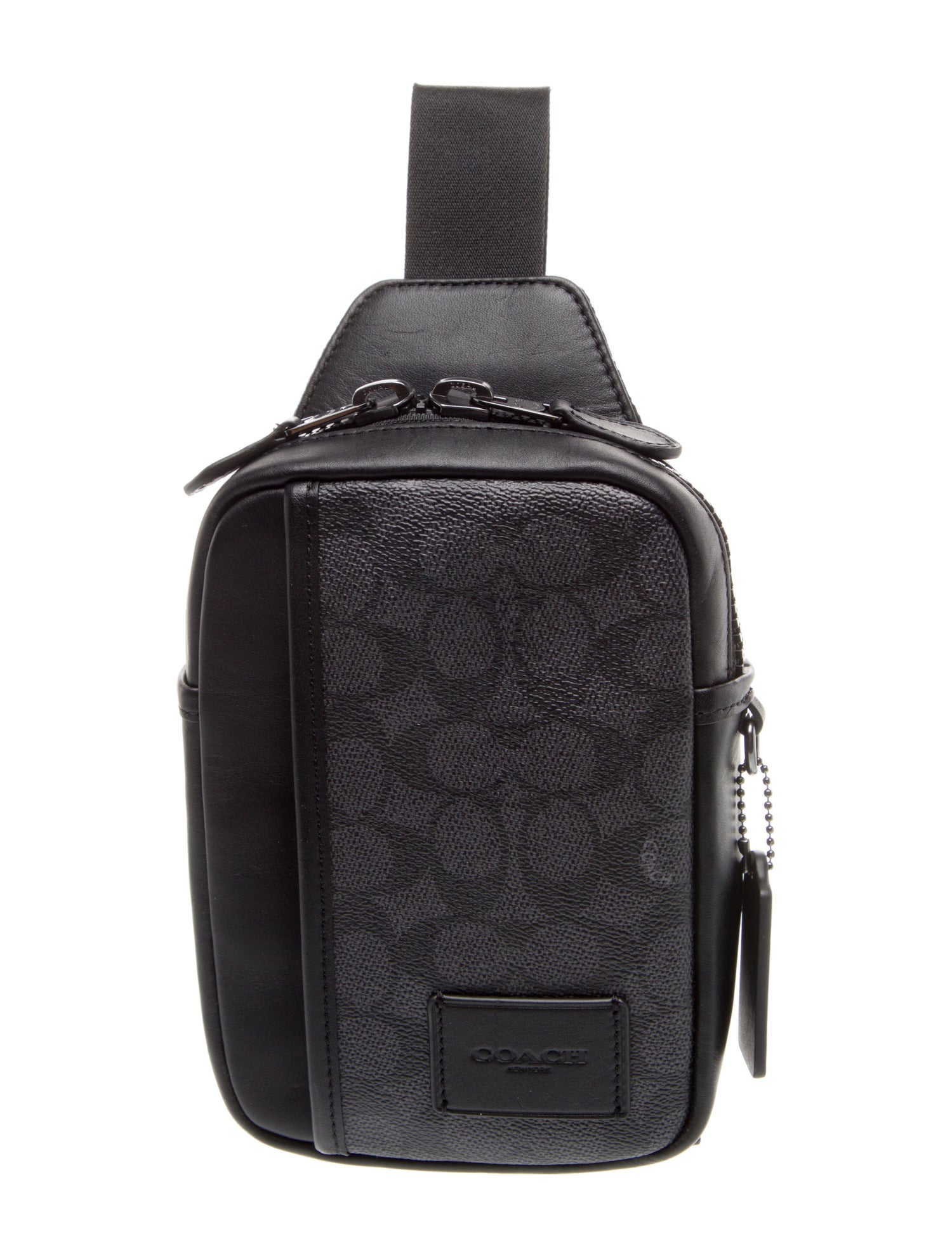 Coach Leather Messenger Bag