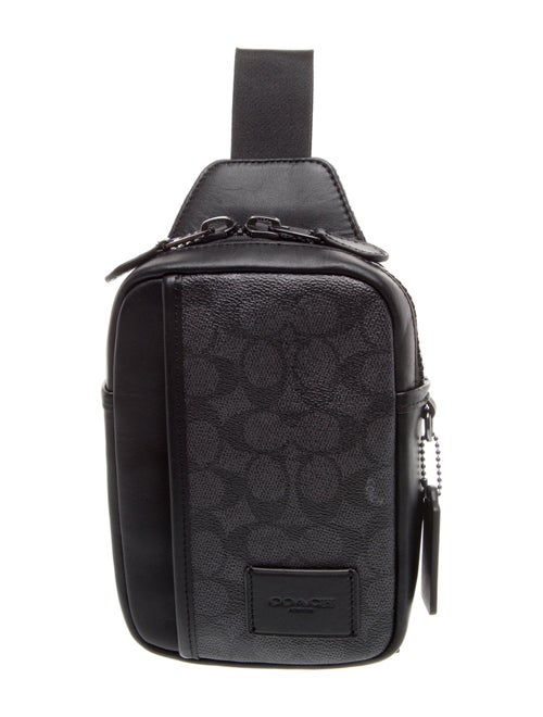 Coach Leather Messenger Bag