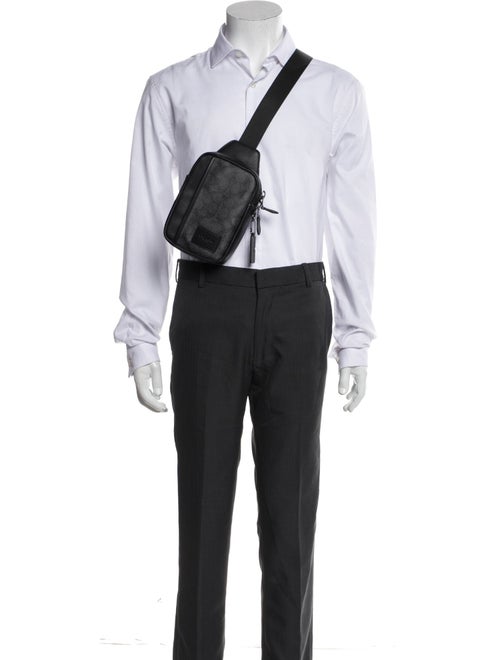 Coach Leather Messenger Bag