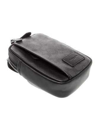 Coach Leather Messenger Bag