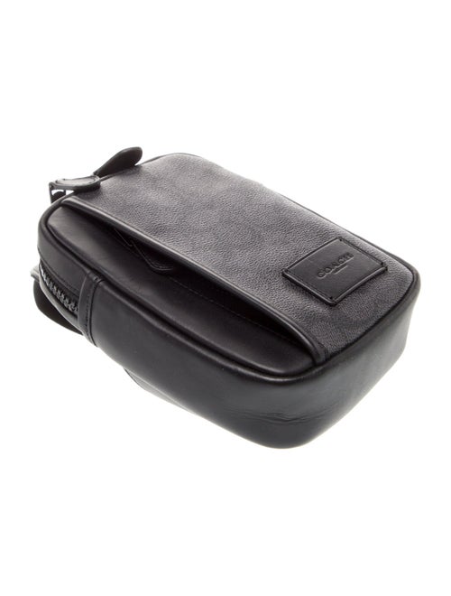 Coach Leather Messenger Bag