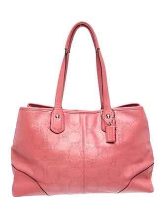 Coach Leather Shoulder Bag