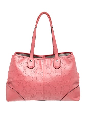 Coach Leather Shoulder Bag