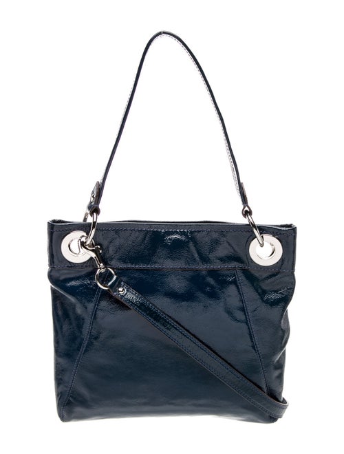 Coach Patent Leather Top Handle Bag
