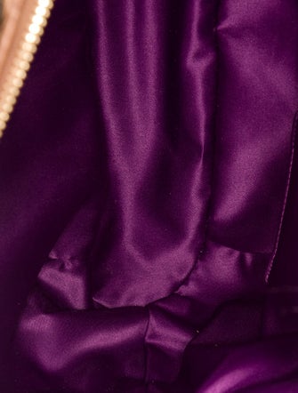 Coach Embossed Leather Top Handle Bag