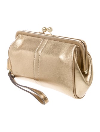 Coach Leather Clutch