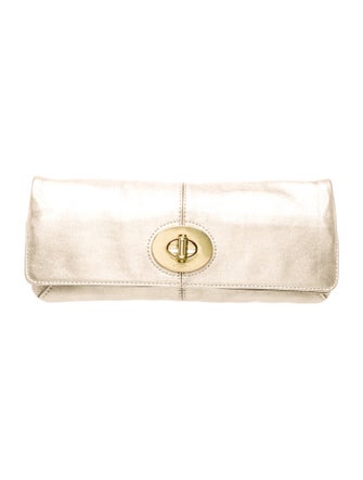 Coach Leather Clutch