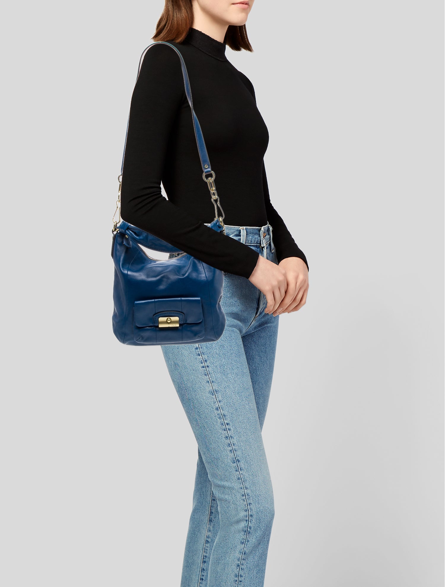 Coach Leather Shoulder Bag