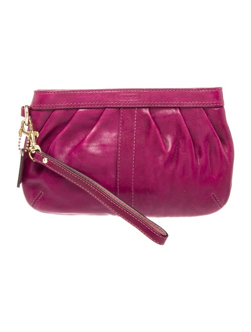 Coach Leather Evening Bag