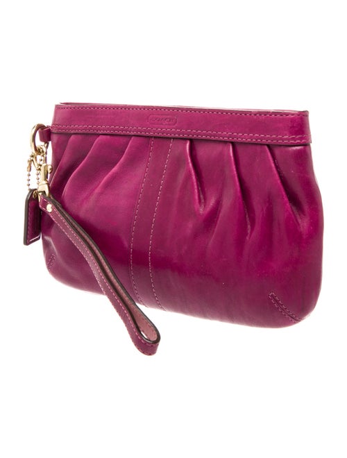 Coach Leather Evening Bag