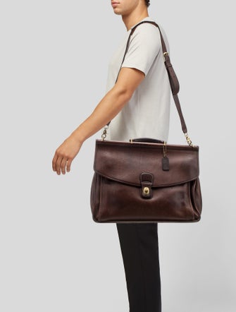 Coach Leather Crossbody Bag
