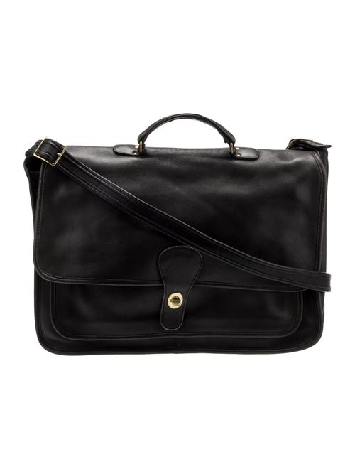Coach Leather Messenger Bag