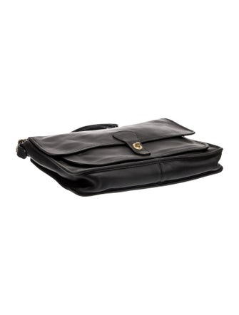 Coach Leather Messenger Bag