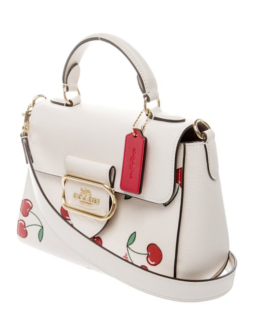 Coach Leather Top Handle Bag