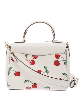 Coach Leather Top Handle Bag