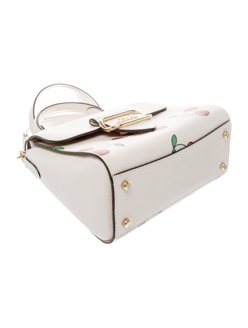 Coach Leather Top Handle Bag