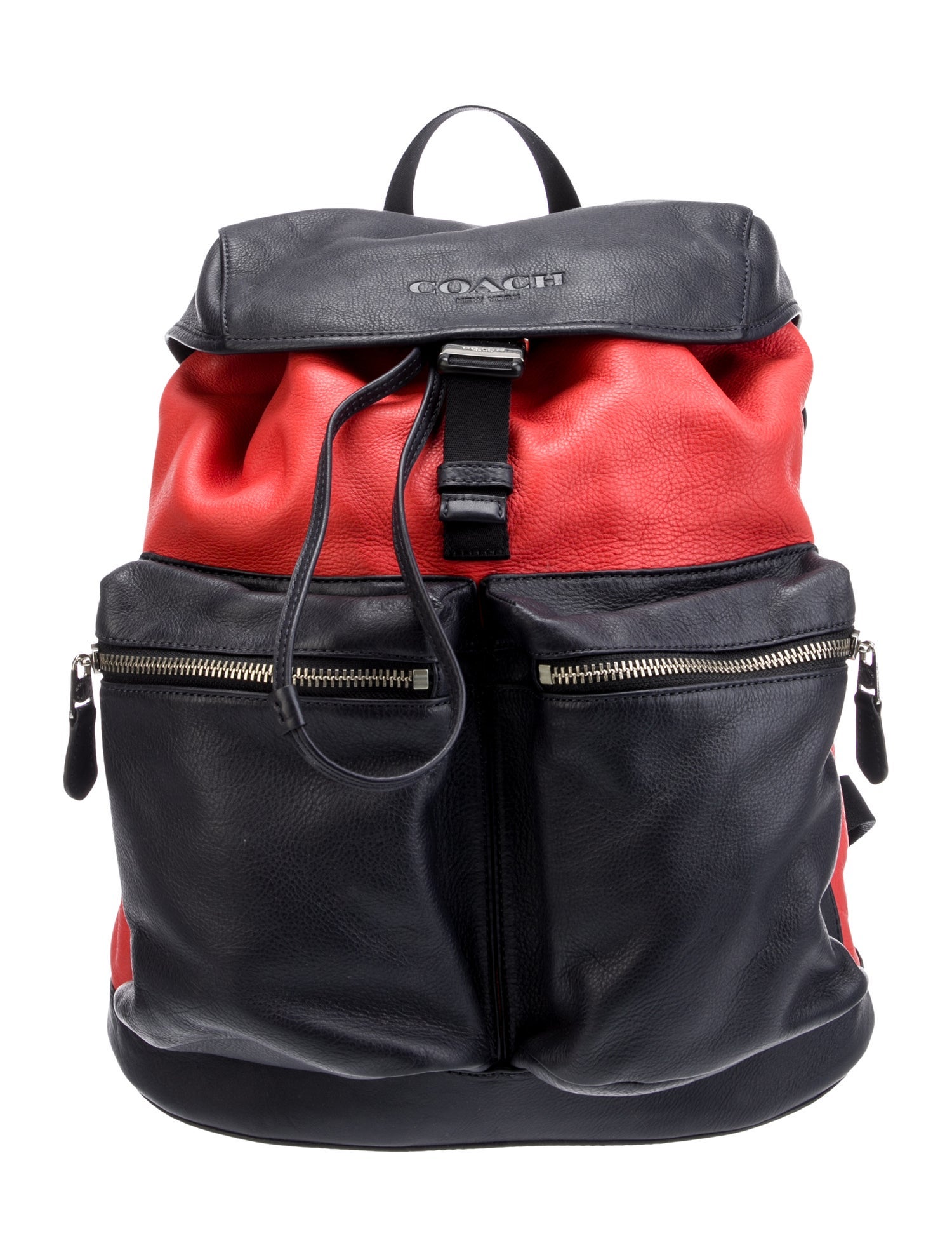 Coach Leather Backpack