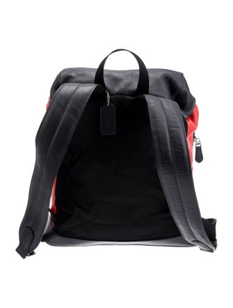 Coach Leather Backpack