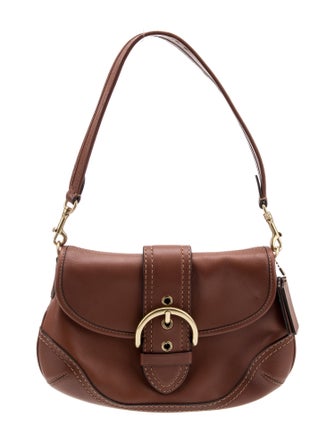 Coach Leather Shoulder Bag