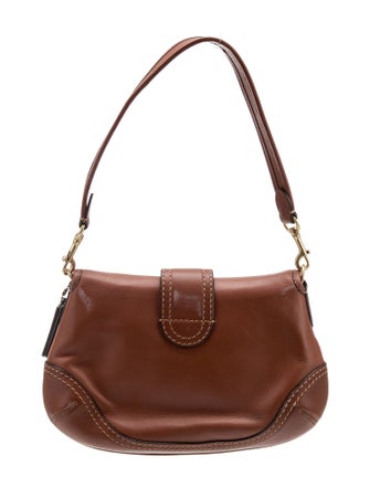 Coach Leather Shoulder Bag