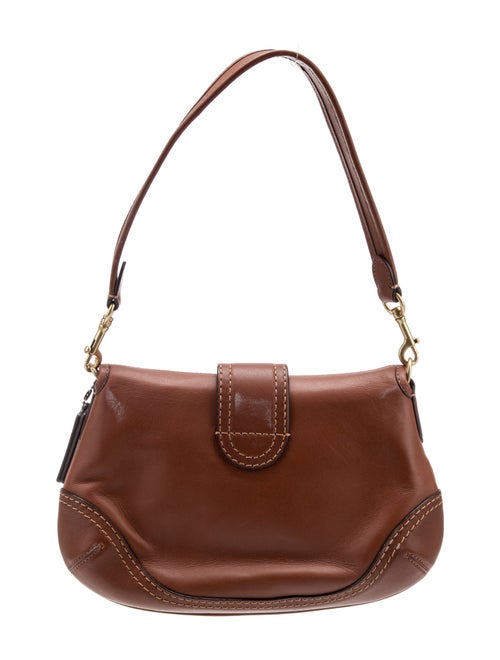 Coach Leather Shoulder Bag