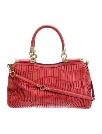 Coach Leather Top Handle Bag