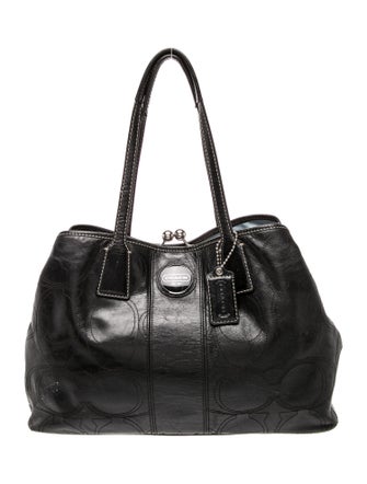 Coach Leather Shoulder Bag