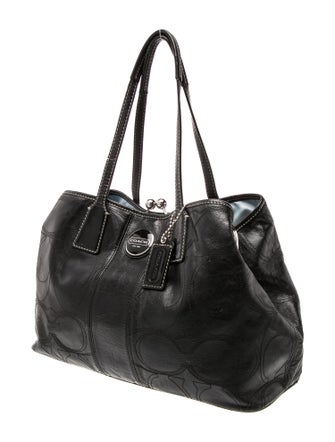 Coach Leather Shoulder Bag