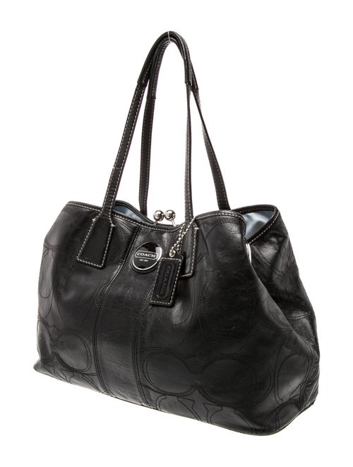 Coach Leather Shoulder Bag